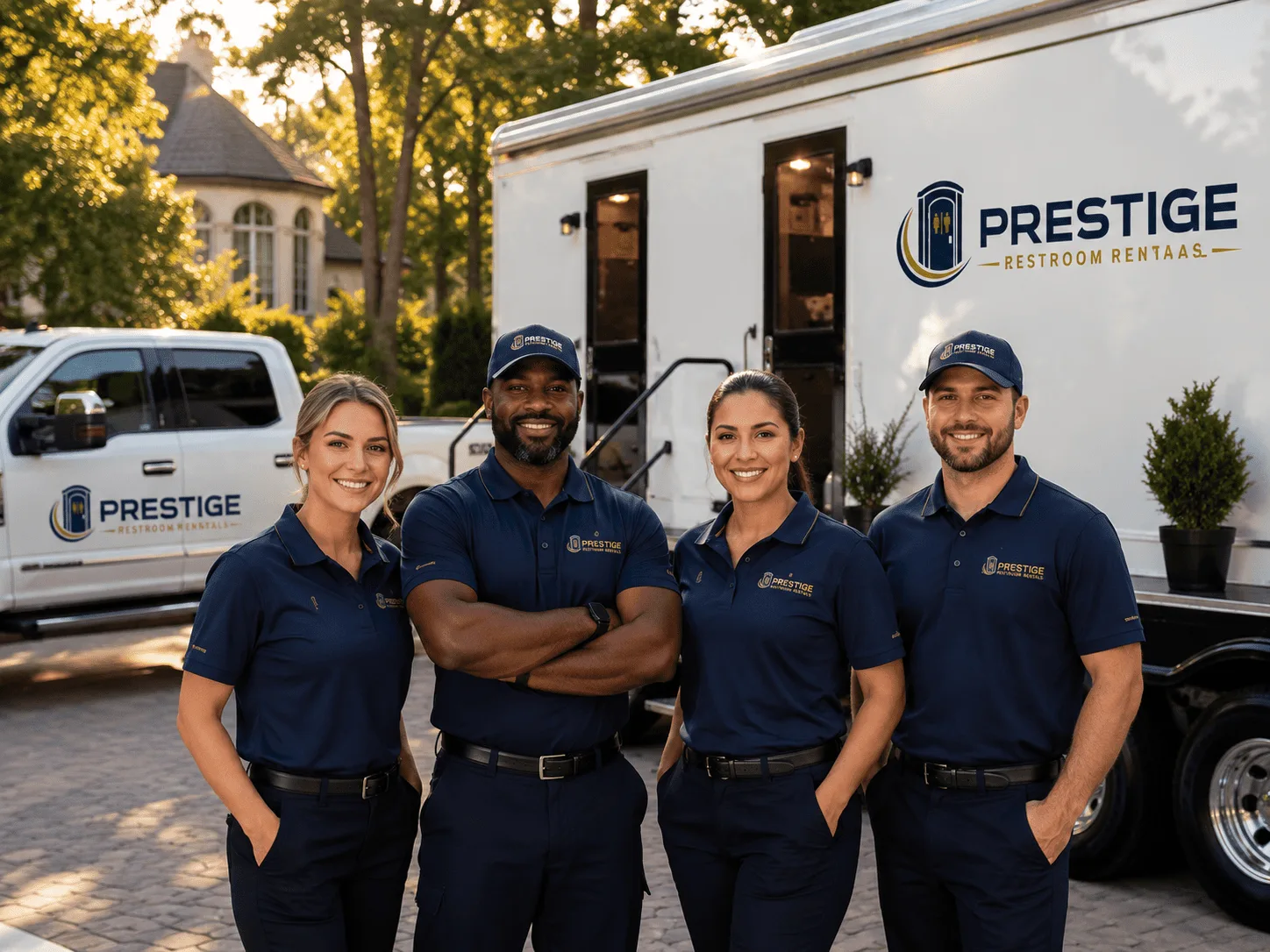 Trusted Luxury Portable Restrooms company in Ayr, ND